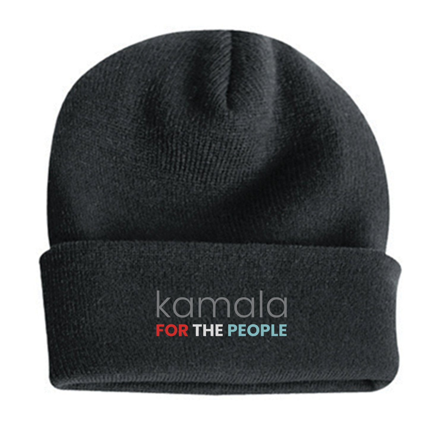 KAMALA For The People Knit Beanie