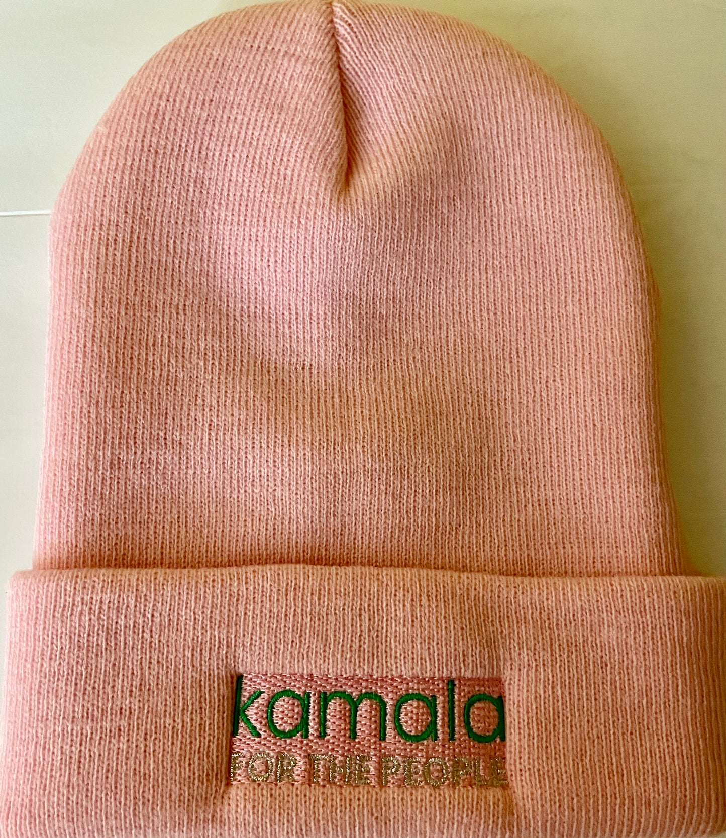 KAMALA For The People Knit Beanie