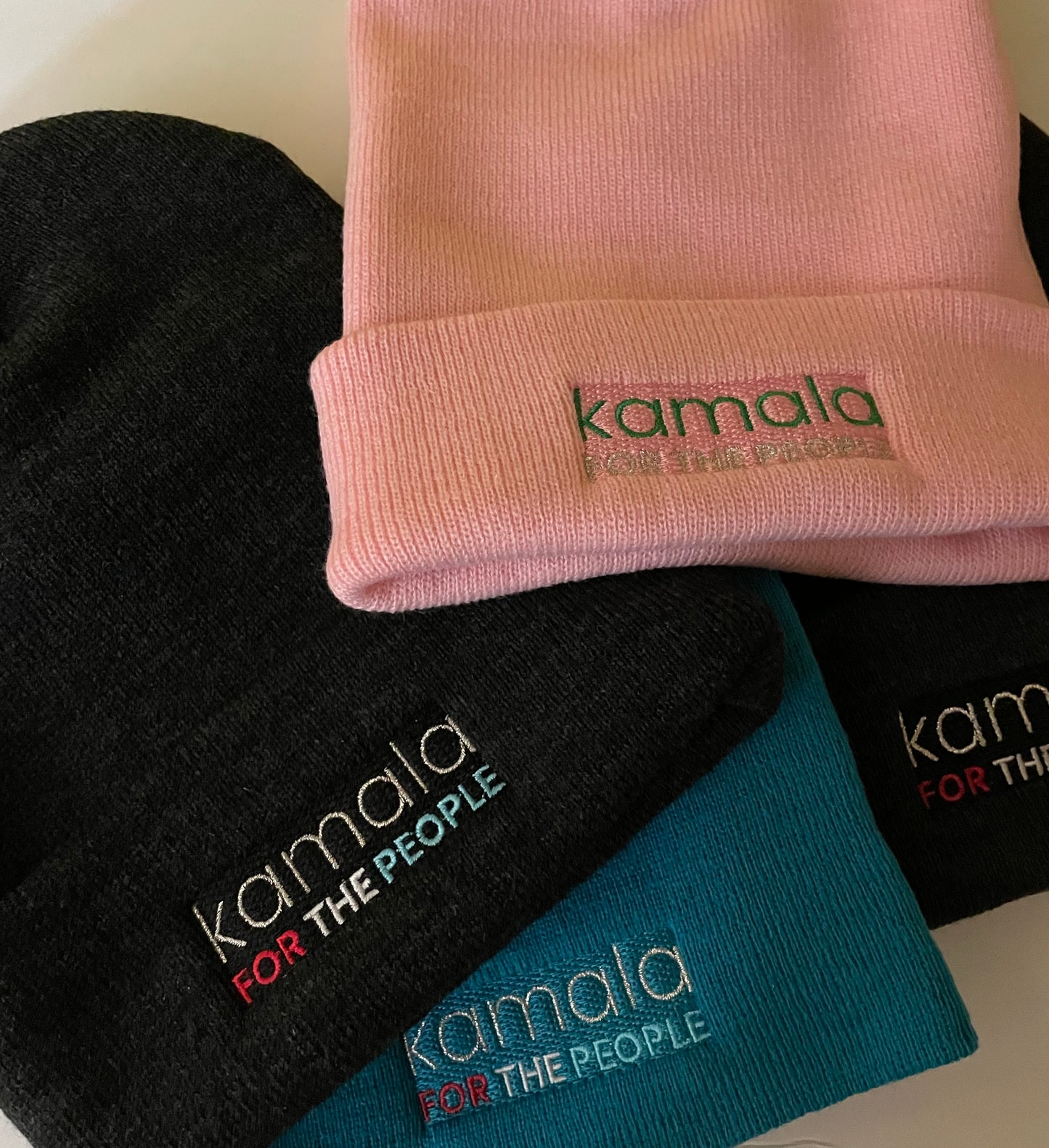 KAMALA For The People Knit Beanie