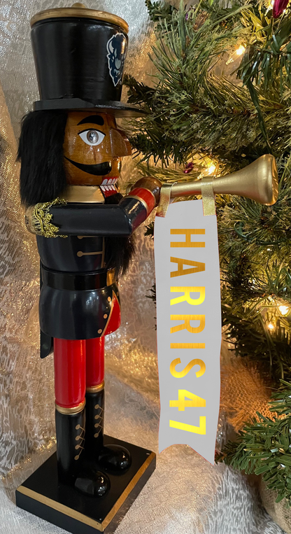 Howard University Nutcracker (with 4 Interchangeable flags)