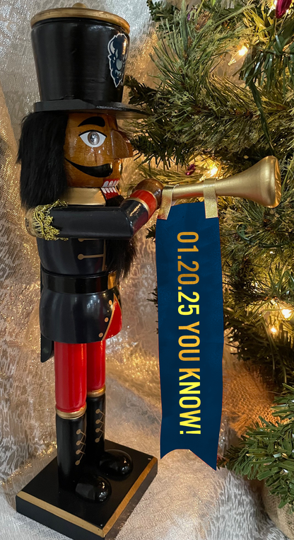 Howard University Nutcracker (with 4 Interchangeable flags)